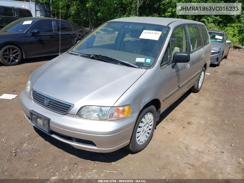 1997 Honda Odyssey Lx VIN: JHMRA1863VC016233 Lot: 42415705