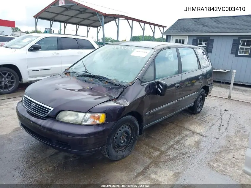 1997 Honda Odyssey Lx VIN: JHMRA1842VC003410 Lot: 42456828