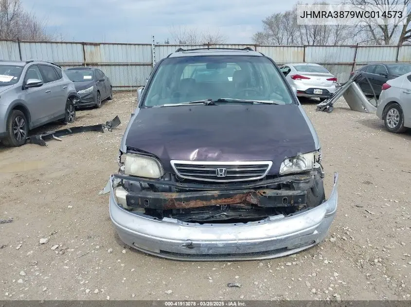 1998 Honda Odyssey Ex VIN: JHMRA3879WC014573 Lot: 41913078