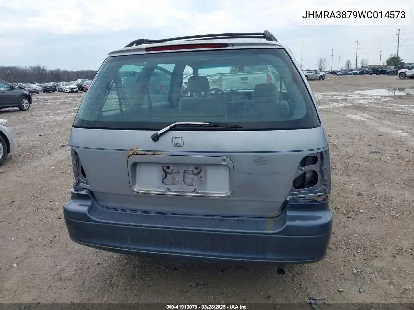 1998 Honda Odyssey Ex VIN: JHMRA3879WC014573 Lot: 41913078