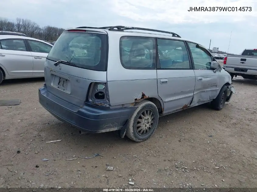 1998 Honda Odyssey Ex VIN: JHMRA3879WC014573 Lot: 41913078