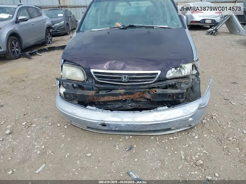 1998 Honda Odyssey Ex VIN: JHMRA3879WC014573 Lot: 41913078