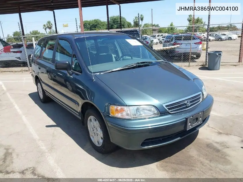 1998 Honda Odyssey Ex/Lx VIN: JHMRA3865WC004100 Lot: 42574417