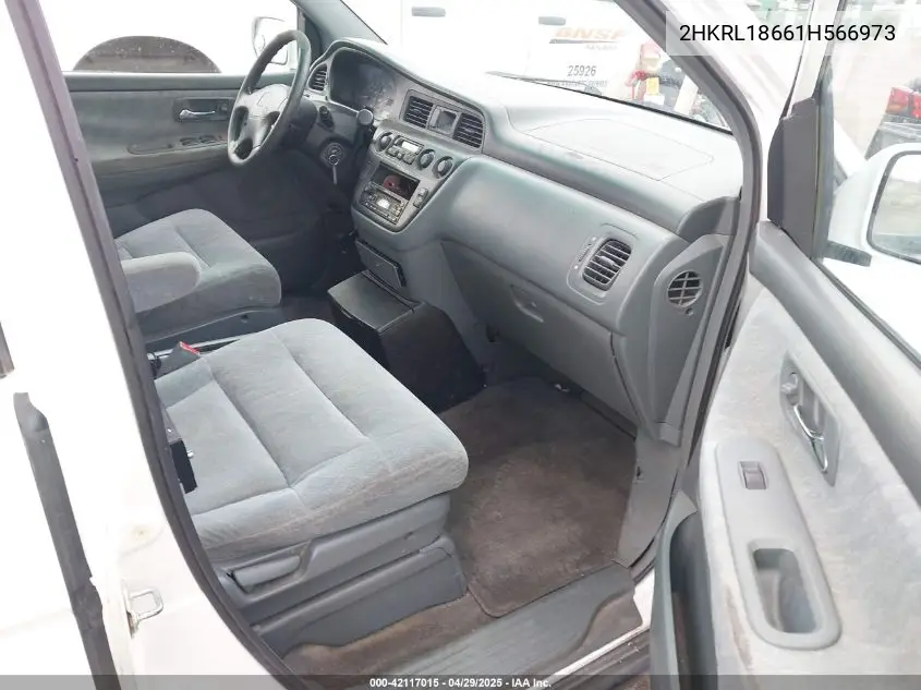 2001 Honda Odyssey Ex VIN: 2HKRL18661H566973 Lot: 42117015