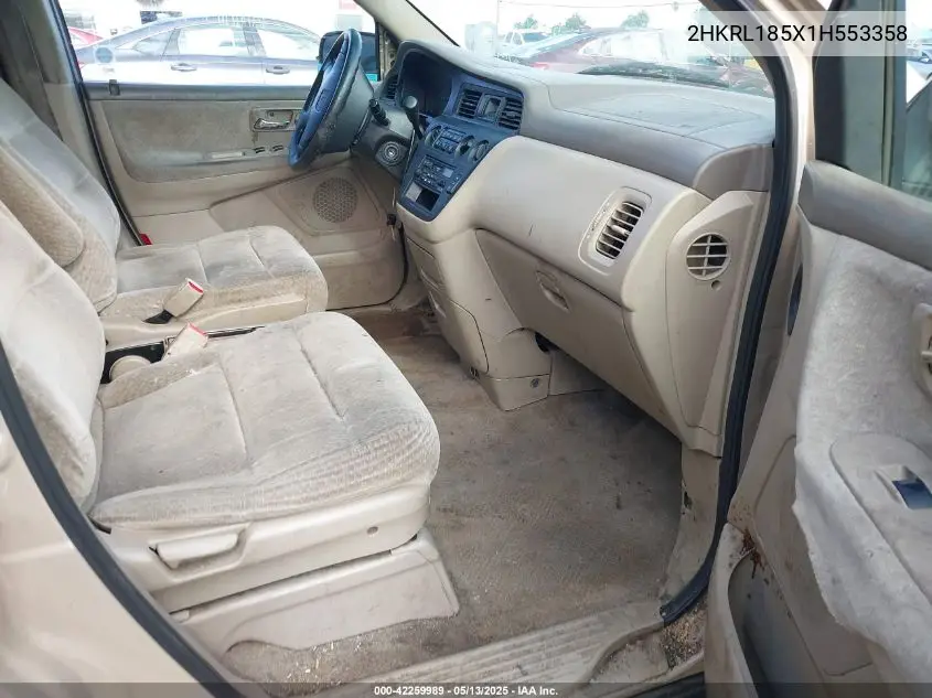 2001 Honda Odyssey Lx VIN: 2HKRL185X1H553358 Lot: 42259989