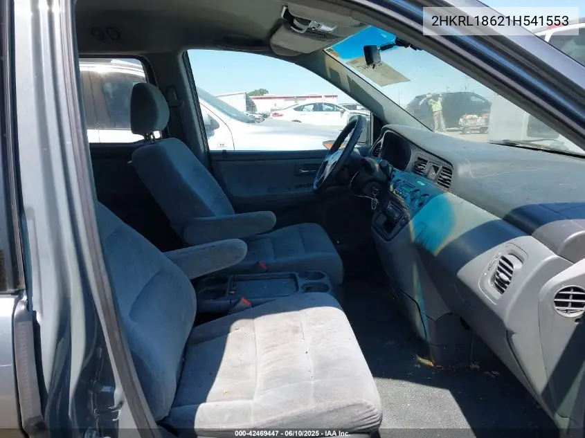 2001 Honda Odyssey Ex VIN: 2HKRL18621H541553 Lot: 42469447