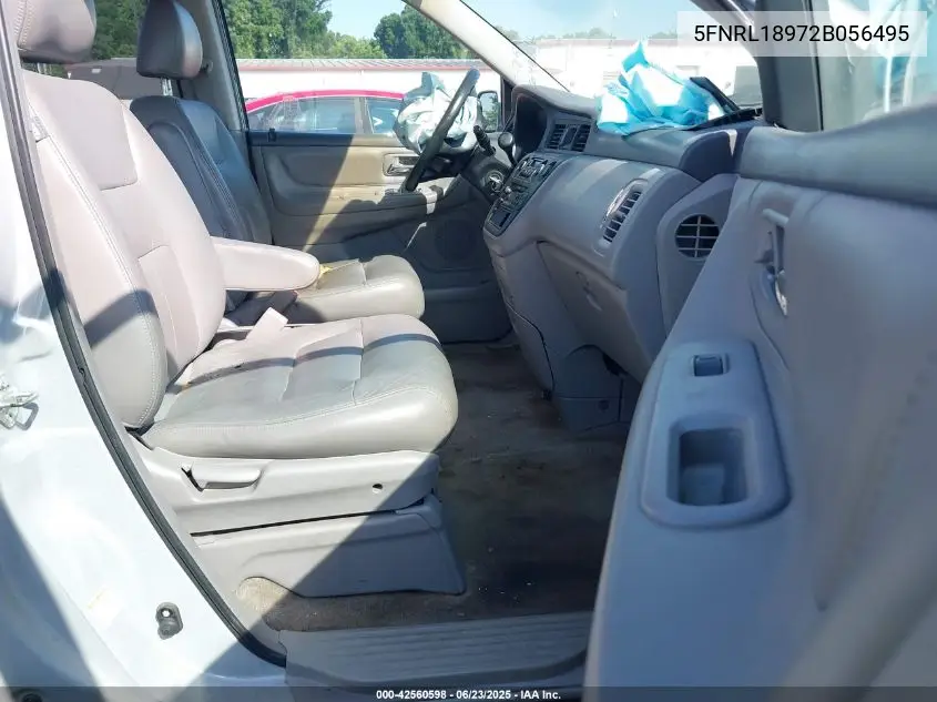 2002 Honda Odyssey Ex-L VIN: 5FNRL18972B056495 Lot: 42560598