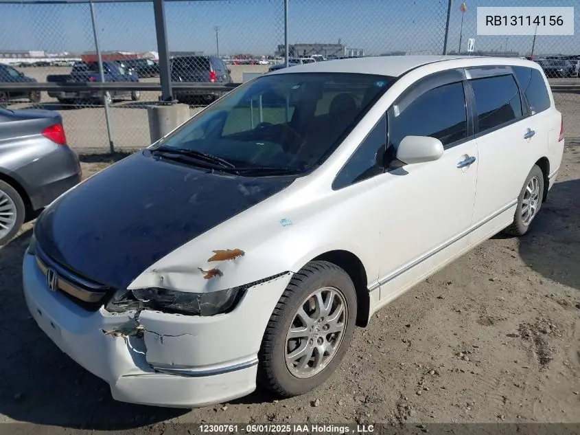 2005 Honda Odyssey VIN: RB13114156 Lot: 12300761