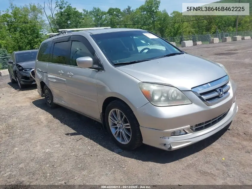 2006 Honda Odyssey Ex-L VIN: 5FNRL38646B462225 Lot: 42238213