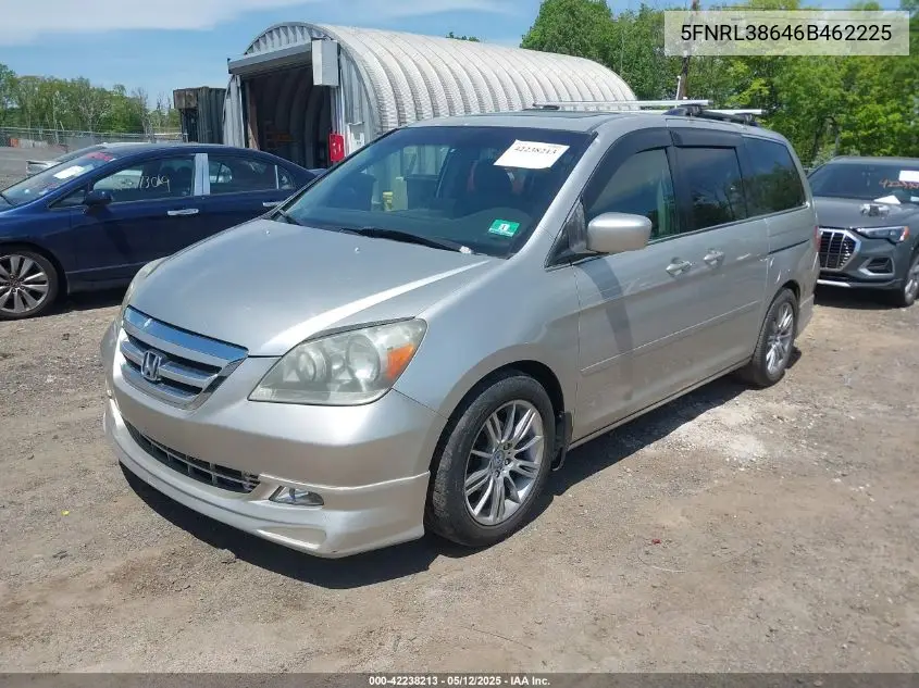 2006 Honda Odyssey Ex-L VIN: 5FNRL38646B462225 Lot: 42238213