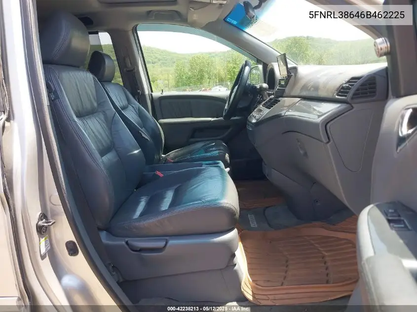 2006 Honda Odyssey Ex-L VIN: 5FNRL38646B462225 Lot: 42238213