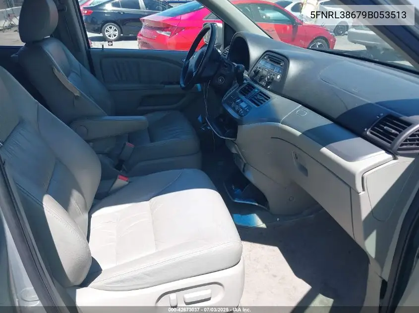 2009 Honda Odyssey Ex-L VIN: 5FNRL38679B053513 Lot: 42673037