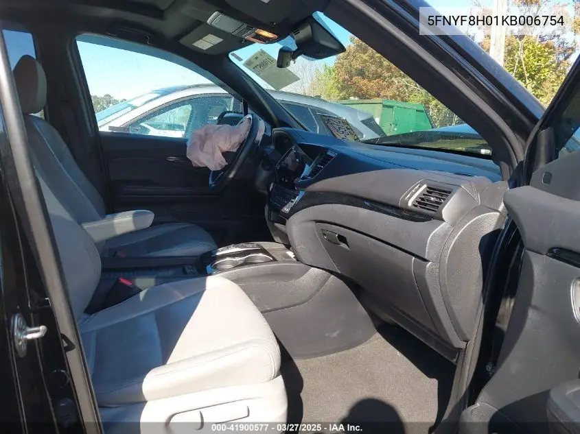 2019 Honda Passport Elite VIN: 5FNYF8H01KB006754 Lot: 41900577
