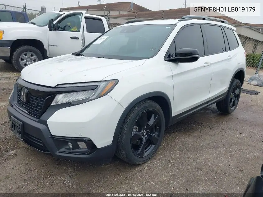 2020 Honda Passport Awd Elite VIN: 5FNYF8H01LB019179 Lot: 42252581