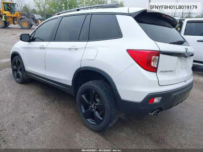 2020 Honda Passport Awd Elite VIN: 5FNYF8H01LB019179 Lot: 42252581