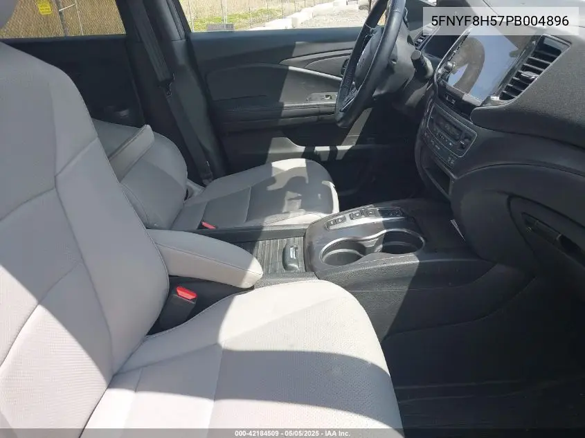 2023 Honda Passport Awd Ex-L VIN: 5FNYF8H57PB004896 Lot: 42184509