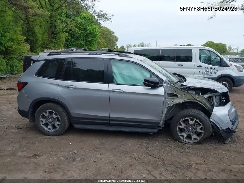 2023 Honda Passport Awd Trailsport VIN: 5FNYF8H66PB024923 Lot: 42243780