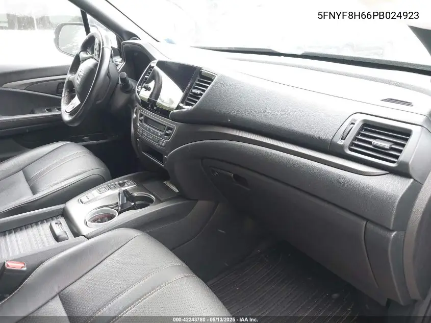 2023 Honda Passport Awd Trailsport VIN: 5FNYF8H66PB024923 Lot: 42243780