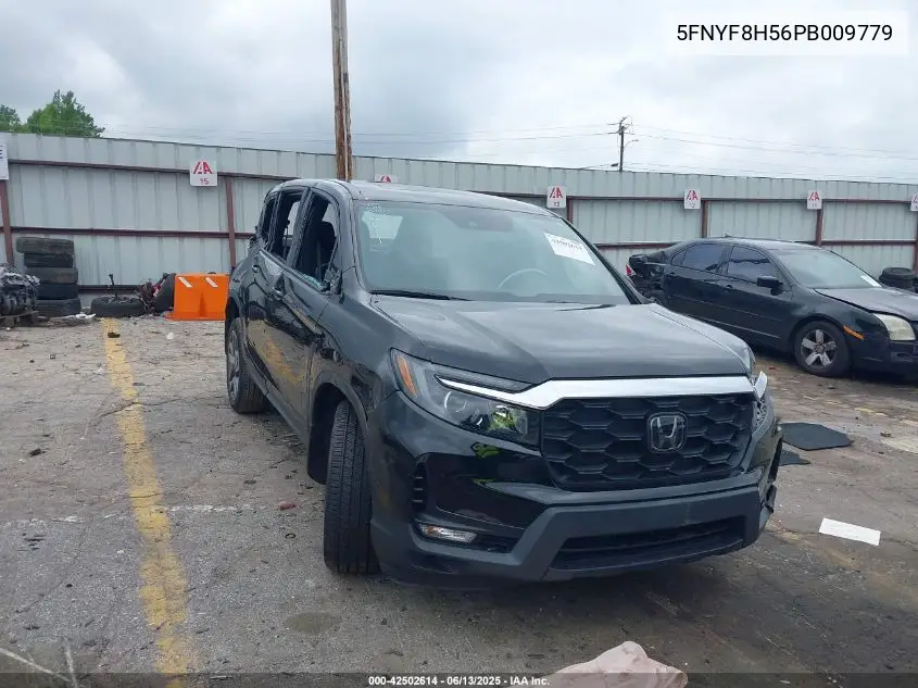 2023 Honda Passport Awd Ex-L VIN: 5FNYF8H56PB009779 Lot: 42502614