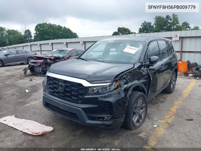 2023 Honda Passport Awd Ex-L VIN: 5FNYF8H56PB009779 Lot: 42502614