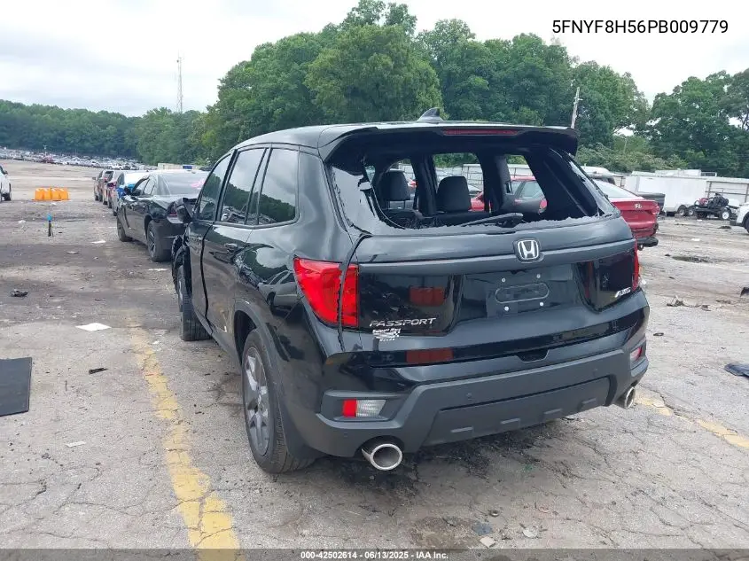 2023 Honda Passport Awd Ex-L VIN: 5FNYF8H56PB009779 Lot: 42502614