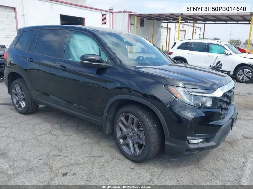 2023 Honda Passport Awd Ex-L VIN: 5FNYF8H50PB014640 Lot: 42553243