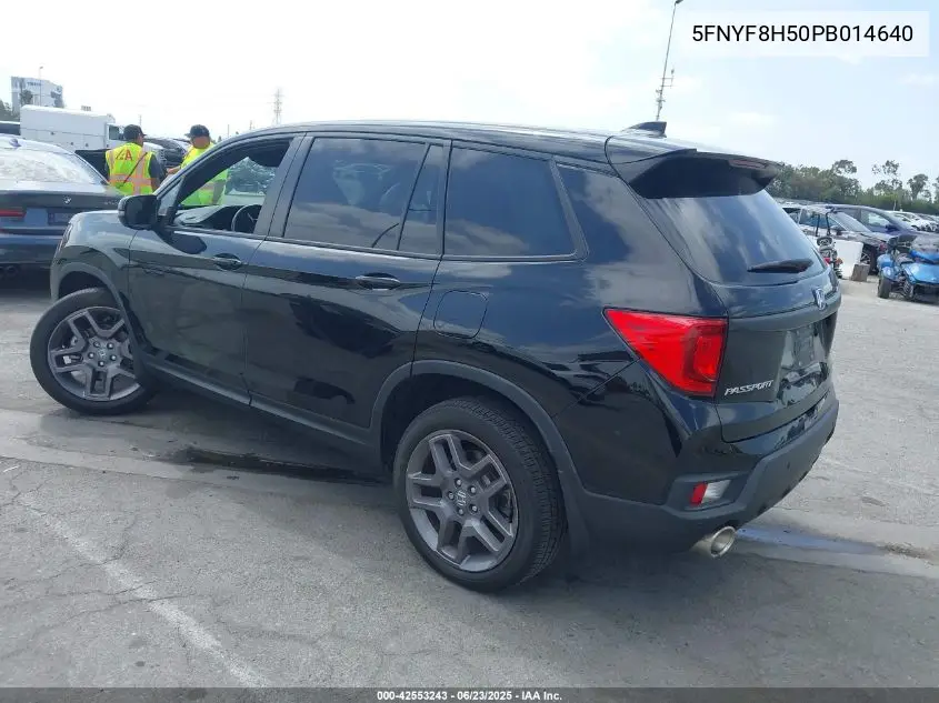 2023 Honda Passport Awd Ex-L VIN: 5FNYF8H50PB014640 Lot: 42553243