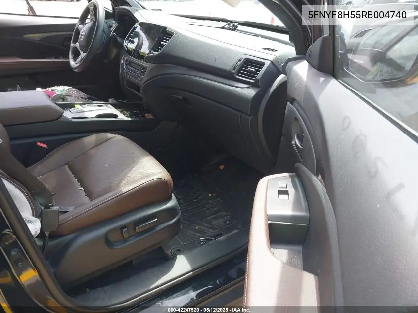 2024 Honda Passport Awd Ex-L VIN: 5FNYF8H55RB004740 Lot: 42247520