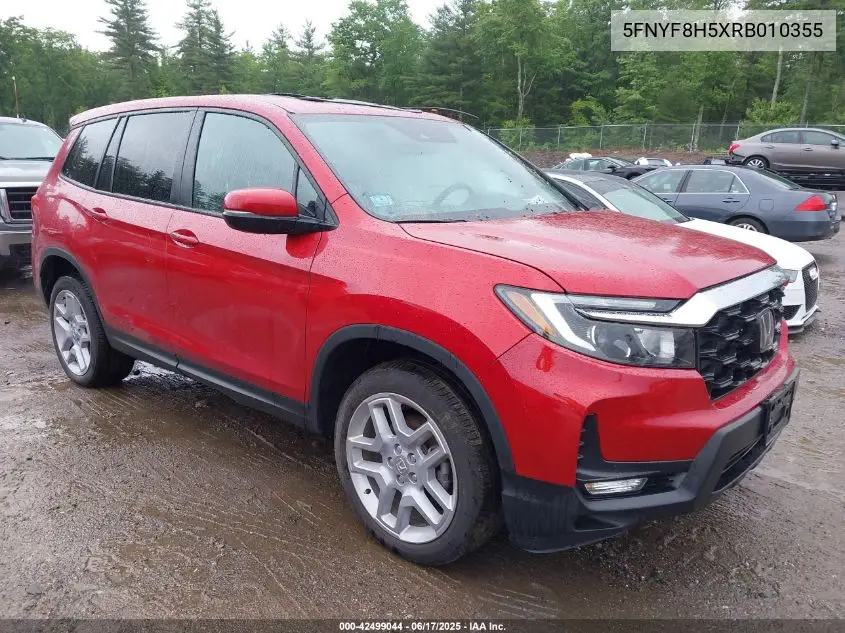 2024 Honda Passport Awd Ex-L VIN: 5FNYF8H5XRB010355 Lot: 42499044