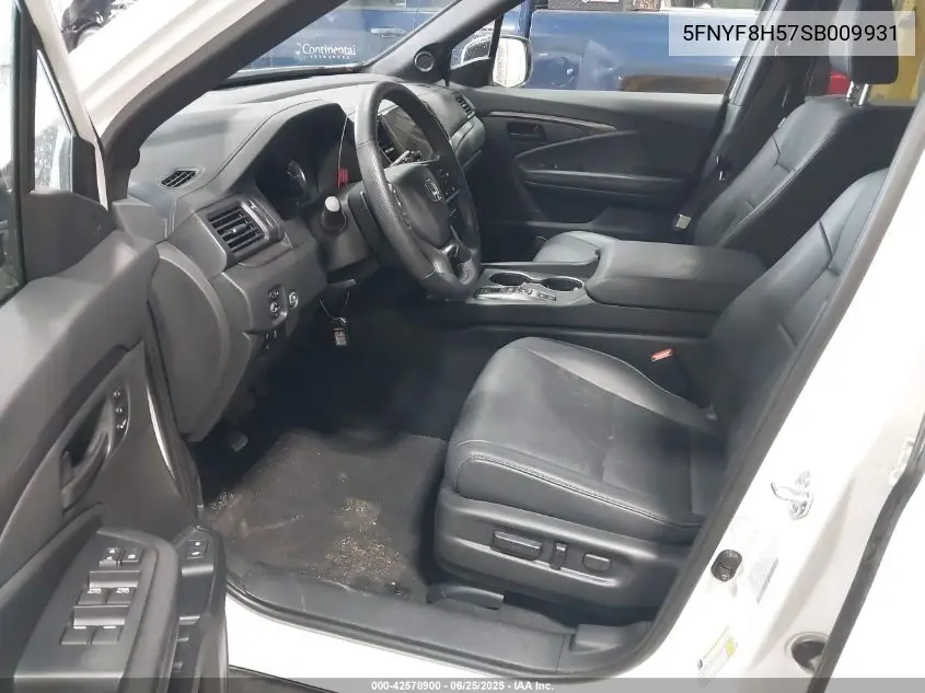 2025 Honda Passport Awd Ex-L VIN: 5FNYF8H57SB009931 Lot: 42578900