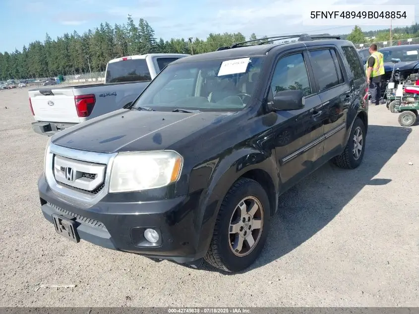 2009 Honda Pilot Touring VIN: 5FNYF48949B048854 Lot: 42749838