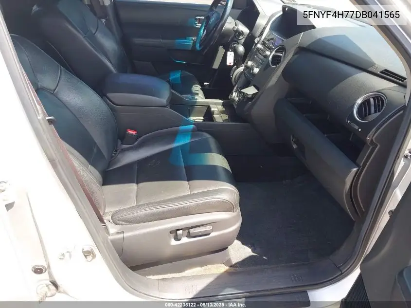 2013 Honda Pilot Ex-L VIN: 5FNYF4H77DB041565 Lot: 42235122