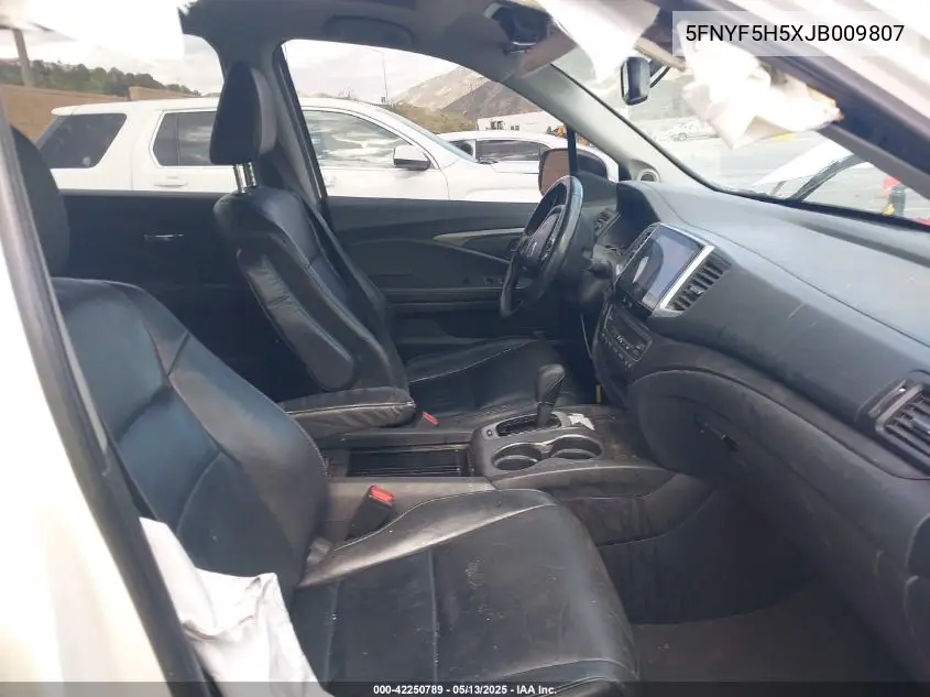 2018 Honda Pilot Ex-L VIN: 5FNYF5H5XJB009807 Lot: 42250789