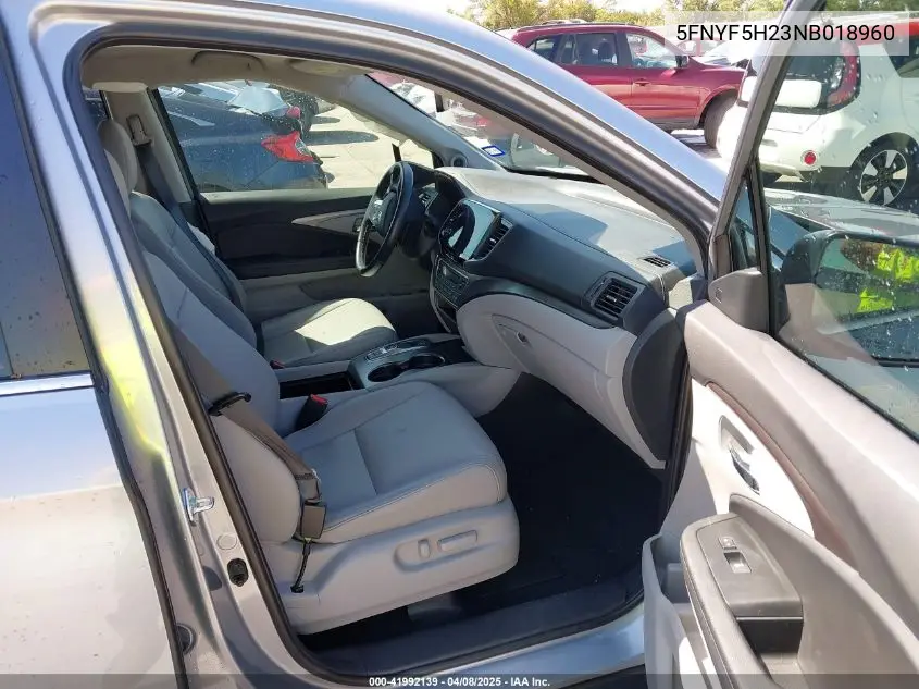 2022 Honda Pilot 2Wd Special Edition VIN: 5FNYF5H23NB018960 Lot: 41992139