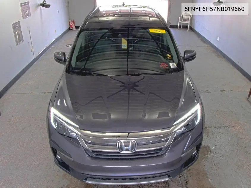 2022 Honda Pilot Exl VIN: 5FNYF6H57NB019660 Lot: 42611787