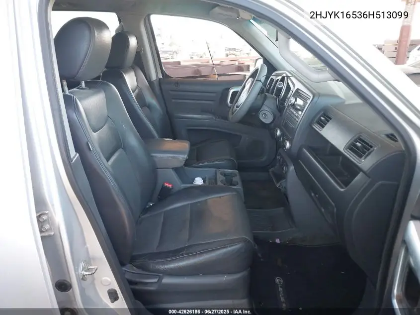 2006 Honda Ridgeline Rtl VIN: 2HJYK16536H513099 Lot: 42626186