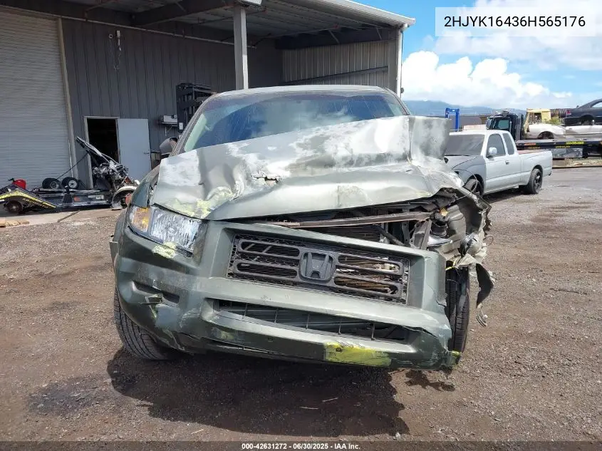 2HJYK16436H565176 2006 Honda Ridgeline Rts