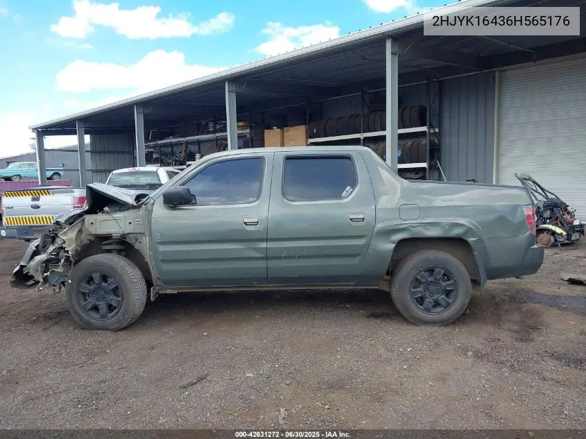 2HJYK16436H565176 2006 Honda Ridgeline Rts
