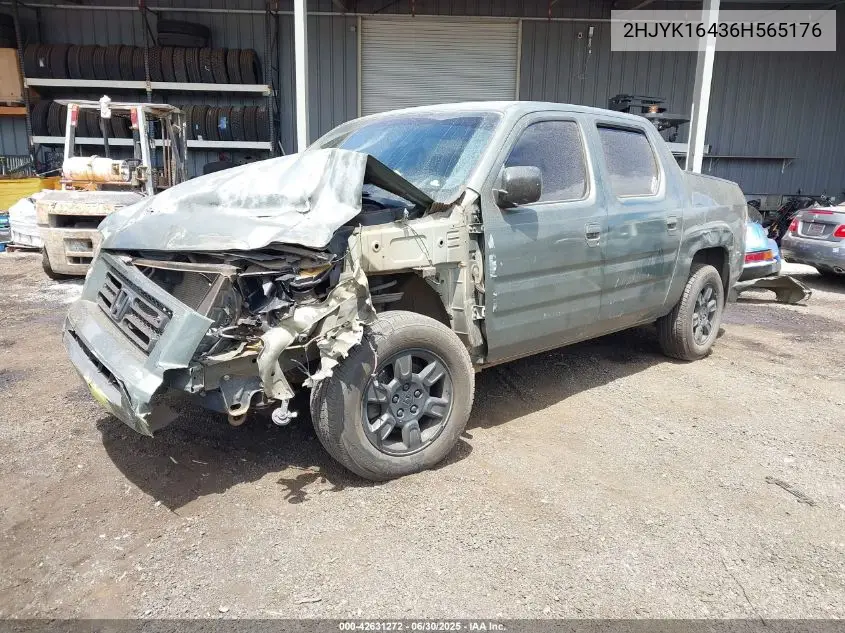 2HJYK16436H565176 2006 Honda Ridgeline Rts