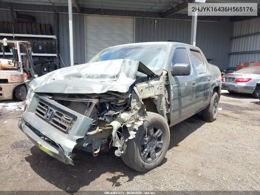 2HJYK16436H565176 2006 Honda Ridgeline Rts
