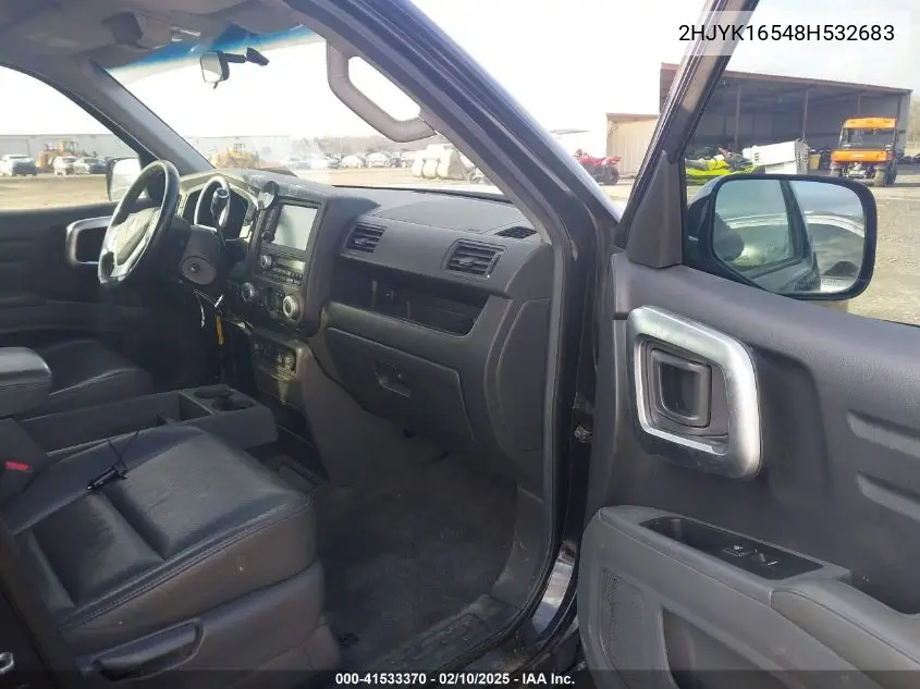 2008 Honda Ridgeline Rtl VIN: 2HJYK16548H532683 Lot: 41533370