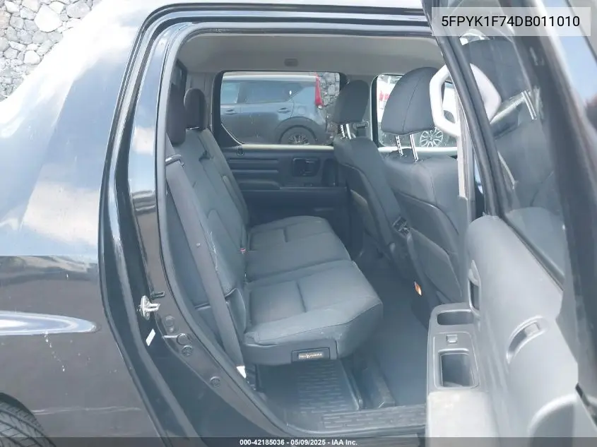2013 Honda Ridgeline Sport VIN: 5FPYK1F74DB011010 Lot: 42185036