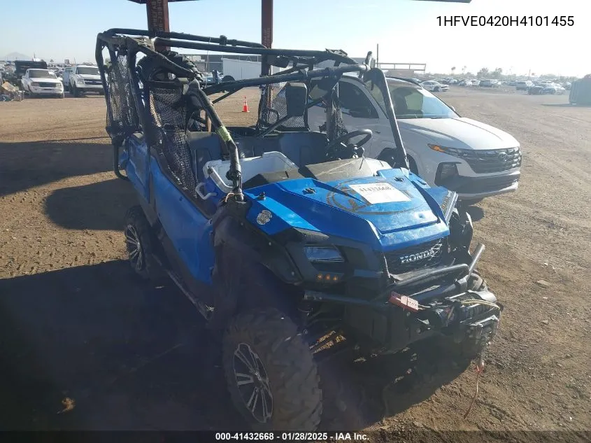 2017 Honda Sxs1000 M5 VIN: 1HFVE0420H4101455 Lot: 41432668