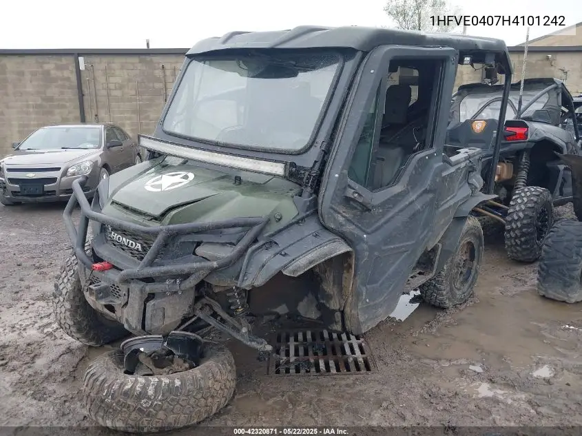 2017 Honda Sxs1000 M5 VIN: 1HFVE0407H4101242 Lot: 42320871