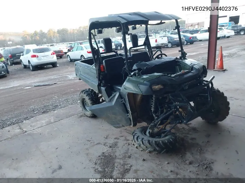 2018 Honda Sxs700 M2 VIN: 1HFVE0290J4402376 Lot: 41336050