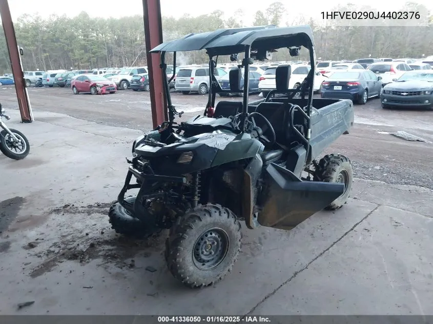 2018 Honda Sxs700 M2 VIN: 1HFVE0290J4402376 Lot: 41336050