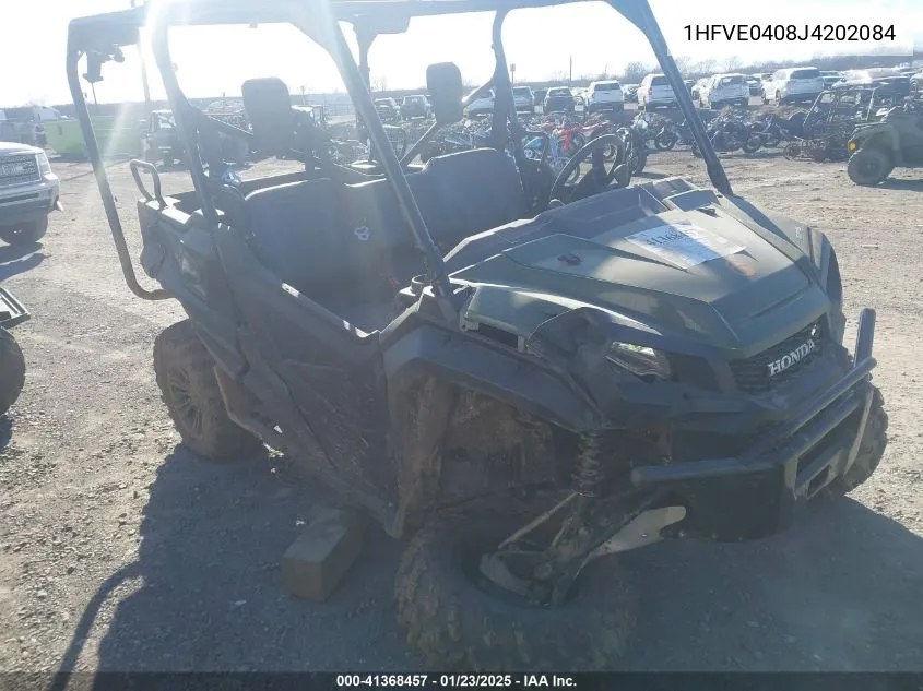2018 Honda Sxs1000 M5 VIN: 1HFVE0408J4202084 Lot: 41368457