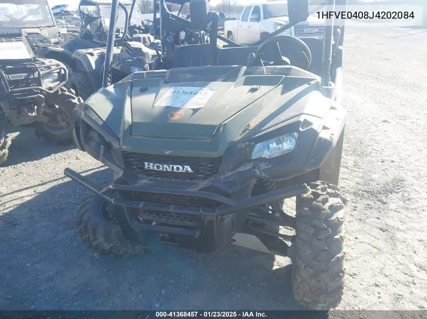 2018 Honda Sxs1000 M5 VIN: 1HFVE0408J4202084 Lot: 41368457