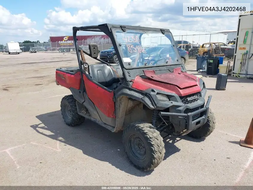 2018 Honda Sxs1000 M3 VIN: 1HFVE04A3J4202468 Lot: 42308586