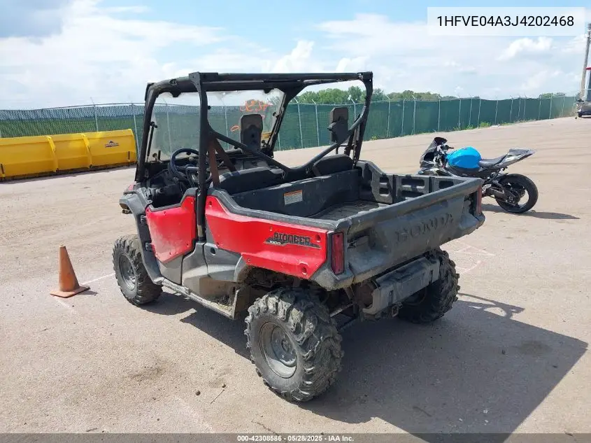 2018 Honda Sxs1000 M3 VIN: 1HFVE04A3J4202468 Lot: 42308586